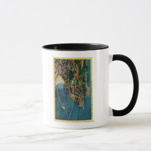 Caneca Opinião do ar de Monterey e de Presido