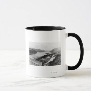 Caneca Opinião do desfiladeiro de Colômbia da fotografi