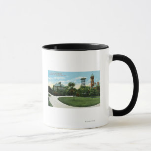Caneca Opinião norte do parque da escola de Brownell,