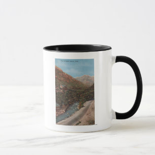 Caneca Opinião & rio da garganta de Ogden, de Utá - de