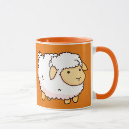 Caneca Óptica Branca E Bonita Ilustração Para Seu Filho