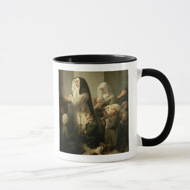 Caneca Oração das crianças que sofrem do Ringworm (Direita)