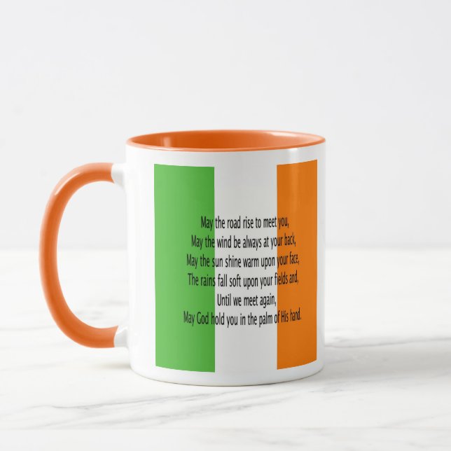 Caneca Oração de Bênção Irlandesa (Esquerda)