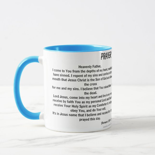CANECA ORAÇÃO DE SALVAÇÃO (Esquerda)