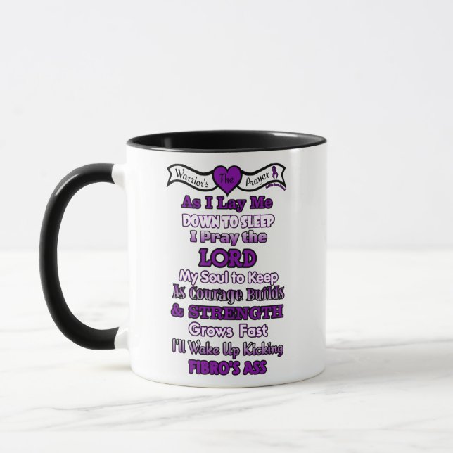 Caneca Oração do Guerreiro... Fibro (Esquerda)