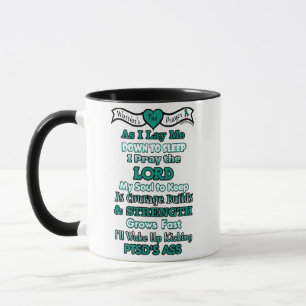 Caneca Oração do Guerreiro...PTSD