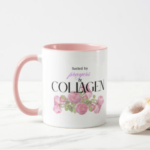 Caneca orações e colagênio