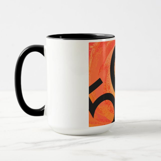 Caneca Orange 50 Decade Birthday (Esquerda)