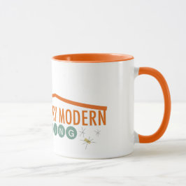 Caneca Orange Retro Modern