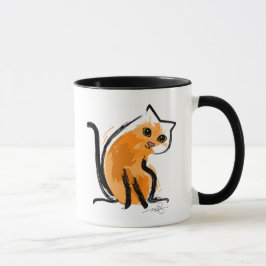 Caneca Orange You A Cat