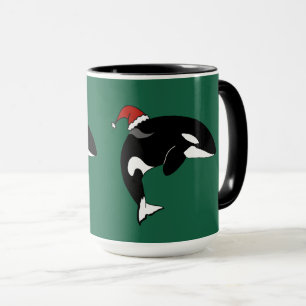 Caneca Orca Baleia Assassina de Natal