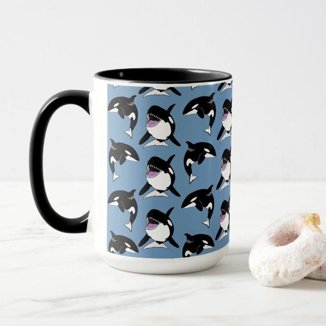 Caneca Orca Killer Whale (Com Donut)