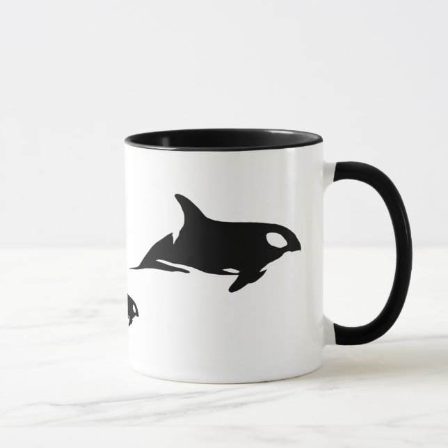 Caneca Orca Mãe e Dois Vitelos (Direita)