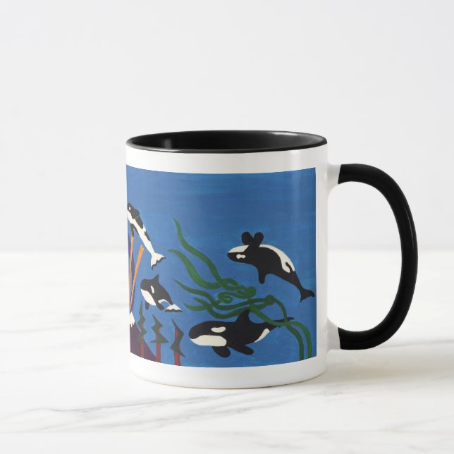 Caneca Orcas que ascensão (Direita)