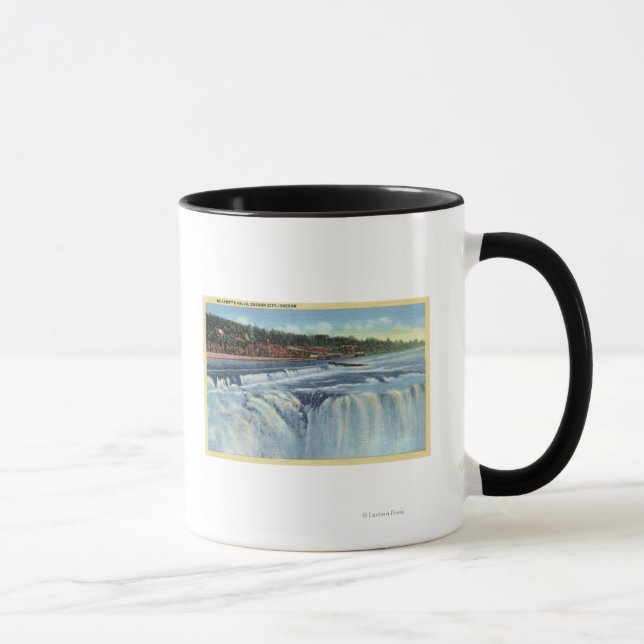 Caneca Oregon City, ORWillamette Falls ViewCity, OU (Direita)
