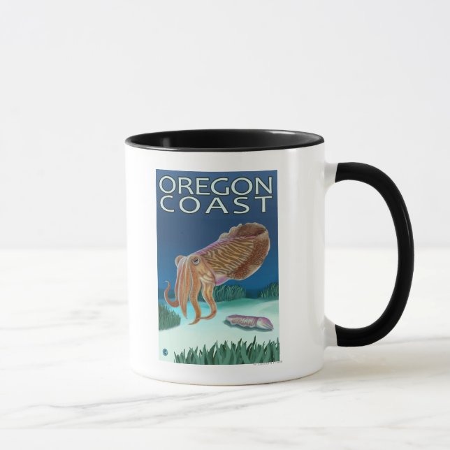 Caneca Oregon Coast Cuttlefish (Direita)