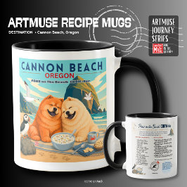 Caneca OREGON • Patas na Praia Chow-Der Museu de Arte