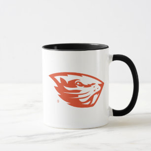 Caneca Oregon State Beavers Cabeça de castor