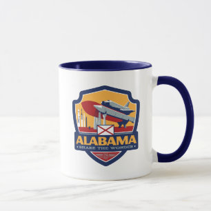 Caneca Orgulho Alabama do estado
