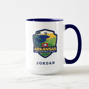 Caneca Orgulho   Arkansas do estado