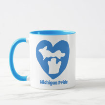 Orgulho de Michigan Coração