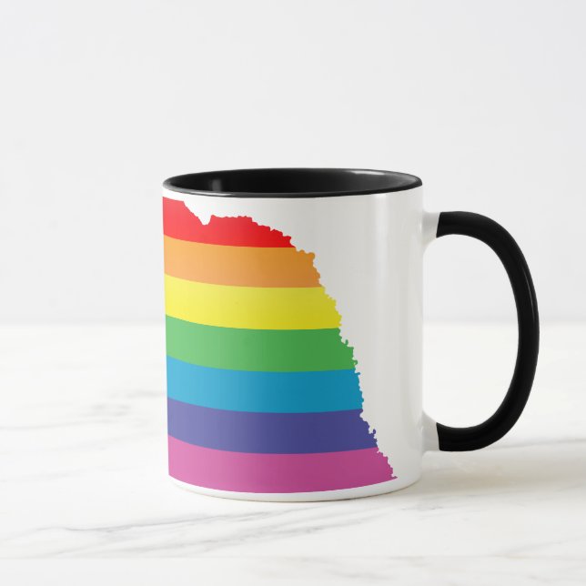 Caneca orgulho de nebraska (Direita)