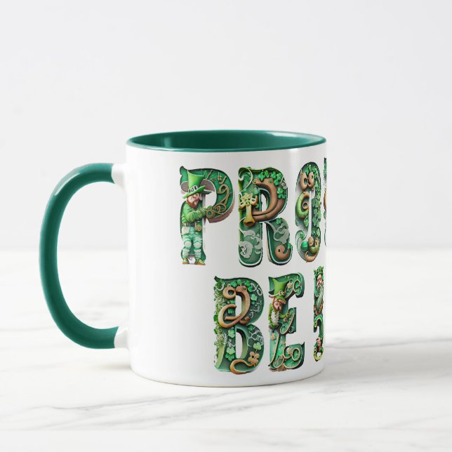Caneca Orgulho De Ser Irlandês Combo Mug (Esquerda)