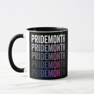 Caneca Orgulho Demônio Bissexual Mês do Orgulho Bi LGBTQ