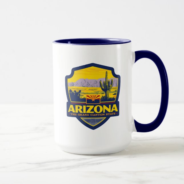 Caneca Orgulho Estatal | Arizona 2 (Direita)