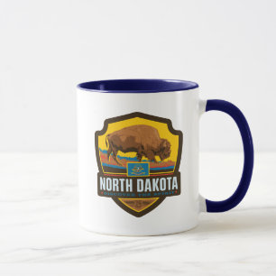 Caneca Orgulho Estatal Dakota do Norte