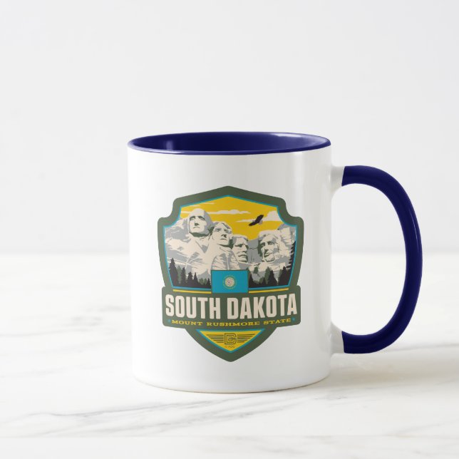Caneca Orgulho Estatal | Dakota do Sul (Direita)
