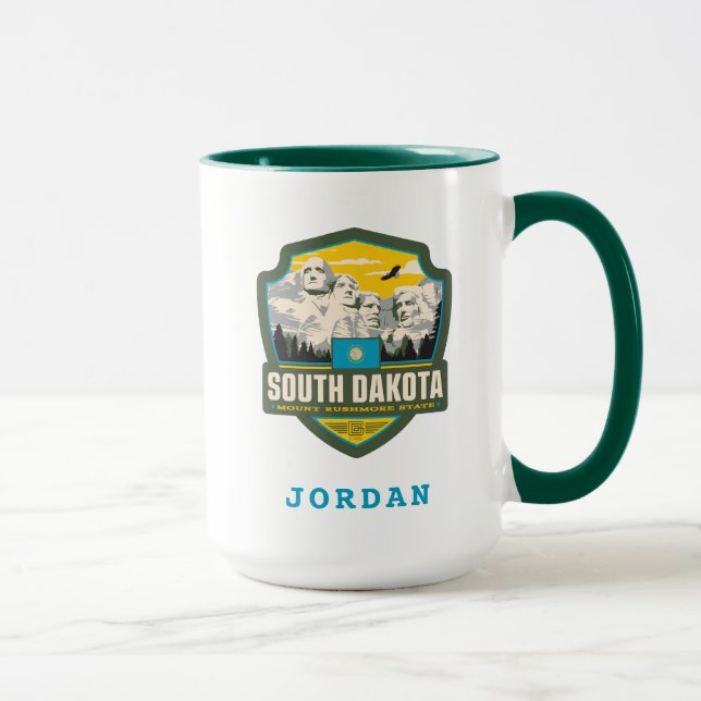 Caneca Orgulho Estatal | Dakota do Sul (Direita)
