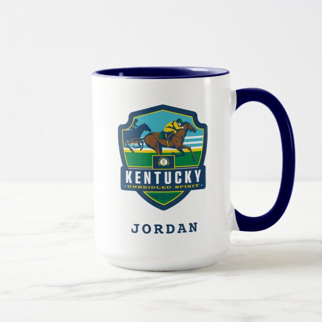 Caneca Orgulho Estatal | Kentucky (Direita)