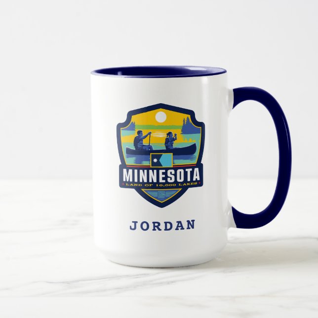 Caneca Orgulho Estatal | Minnesota (Direita)