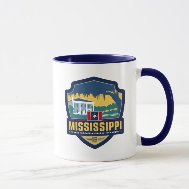 Caneca Orgulho Estatal | Mississippi (Direita)