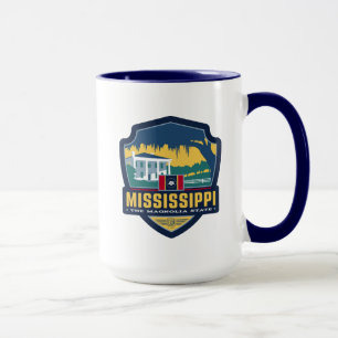 Caneca Orgulho Estatal Mississippi