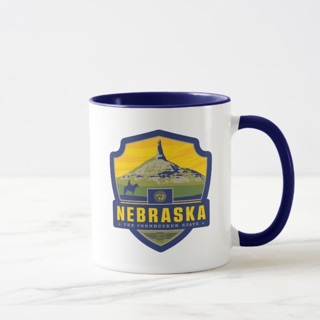 Caneca Orgulho Estatal | Nebraska (Direita)