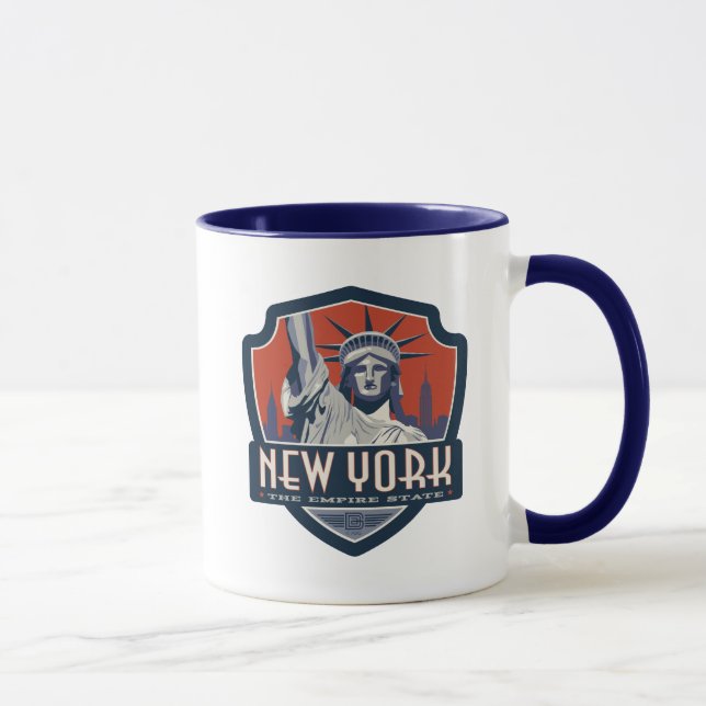 Caneca Orgulho Estatal | Nova Iorque (Direita)