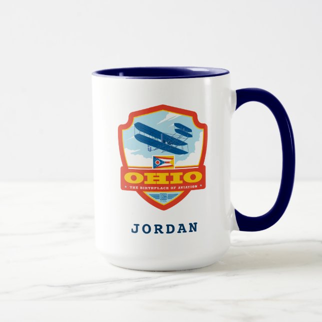 Caneca Orgulho Estatal | Ohio (Direita)