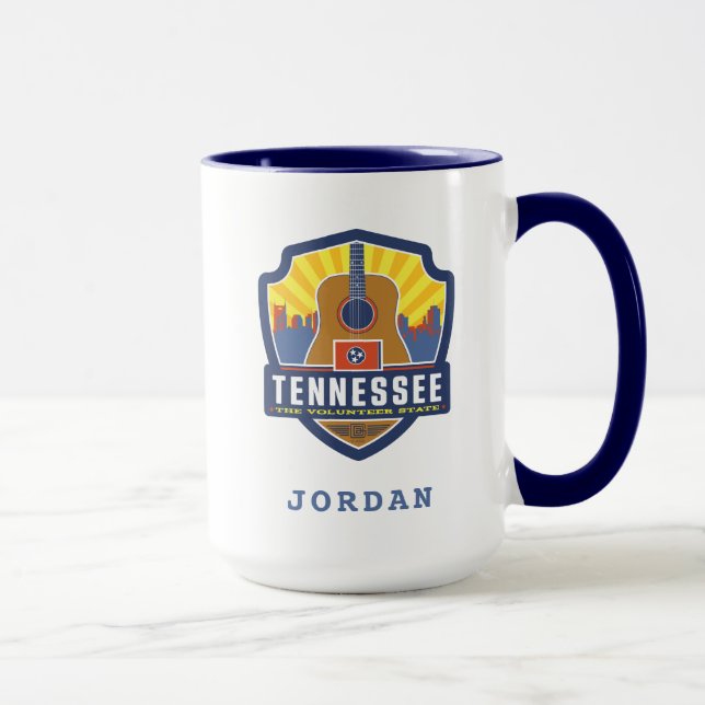 Caneca Orgulho Estatal | Tennessee (Direita)