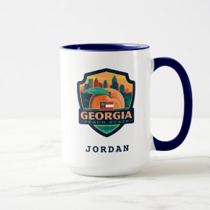 Caneca Orgulho Geórgia do estado