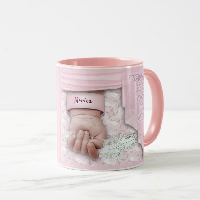 Caneca Orgulho (Grande/Deus-)Mãe (personalizável) Mug (Frente Esquerda)