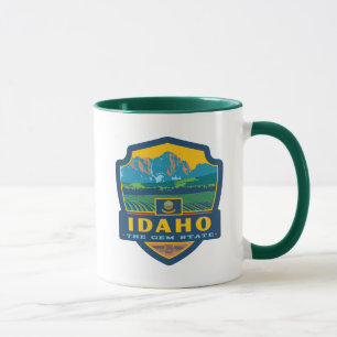 Caneca Orgulho Idaho do estado