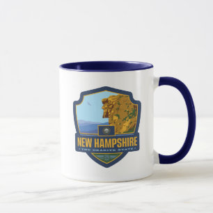 Caneca Orgulho   New Hampshire do estado