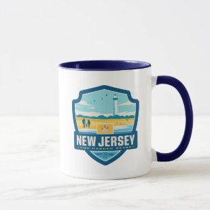 Caneca Orgulho New-jersey do estado