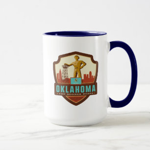 Caneca Orgulho Oklahoma do estado