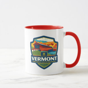 Caneca Orgulho Vermont do estado