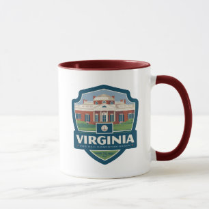 Caneca Orgulho Virgínia do estado