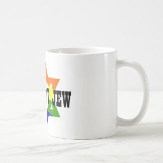 Caneca orgulhosa do judeu de LGBT
