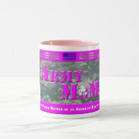 Orgulhosa Mãe de um Herói Americano Dando Mug